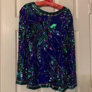 Vintage Black Tie by Oleg Cassini top